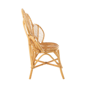 Chaise en rotin en forme de pétale tissée à la main pour une personne pour une utilisation intérieure et extérieure au meilleur prix - Product Image 6