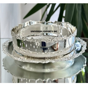 Bol à chocolat en acier avec plateau Plateau à chocolat fait main de qualité supérieure Plateau à chocolat décoratif de haute qualité - Product Image 6