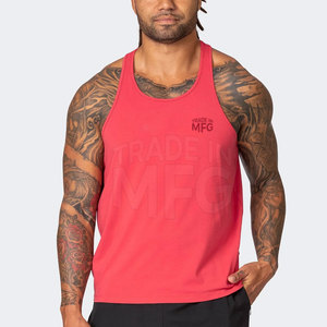 Camiseta sin mangas para hombre más vendida, diseño y tamaño personalizados, equipo de entrenamiento físico de alta calidad con decoración estampada, talla XL - Product Image 6