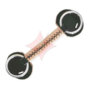 Haute qualité en cuir et acier articulé conduite néerlandais Gag Bit bouche Premium culotte Western personnalisable allemand argent - Product Image 1