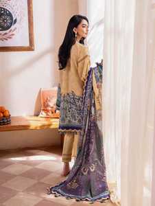 ชุดกระโปรงยาวสไตล์อินเดียสำหรับผู้หญิงชุดปาร์ตี้อินเทรนด์ชุดยาวรอบเอวธรรมชาติย้อม100% ผ้าคอตตอน - Product Image 3