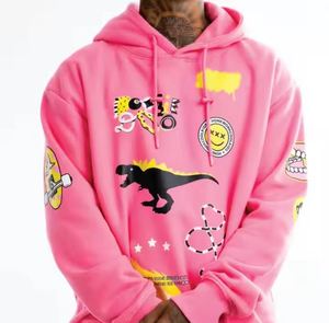 Custom Brand Logo High Quality Fashion <b>Hip</b> Hop Men's Casual Pullover Hoodies Sweatshirts - Product Image 2