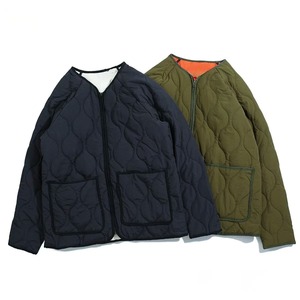 Chaqueta Acolchada Vintage con Patrón de Cebolla, Estilo Casual para Invierno 2025 - Product Image 1