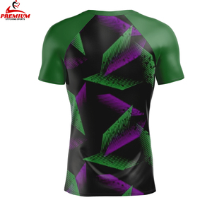 Best-seller Rash Guard coupe ajustée avec logo personnalisé Rash Guard de haute qualité prix d'usine Rush Guard Nouveau style à vendre - Product Image 2