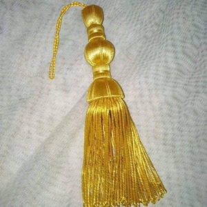 Nudo de espada con flecos de lingotes de alta calidad para uniformes y flecos de graduación, suministros de decoración - Product Image 2