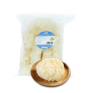 Tremella Fuciformis Seca de Alta Calidad, Cultivada, Blanca, Entera, de Cocción Instantánea, Cruda, Deshidratada, Comercializada Globalmente - Product Image 3