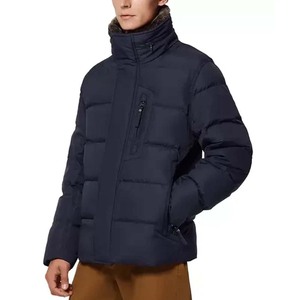 Chaqueta Cortavientos Acolchada con Capucha y Cuello Alto, Personalizada por el Fabricante, de Alta Calidad, con Características de Secado Rápido y Transpirable - Product Image 4