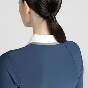 Camisa ecuestre de alta calidad que absorbe la humedad, ajuste femenino, ropa personalizada, venta al por mayor, camisetas para montar a caballo - Product Image 6