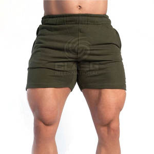 Pantalones cortos de gimnasio para hombre de alta calidad OEM servicio al por mayor fabricante pantalones cortos lisos de verano para hombre - Product Image 1
