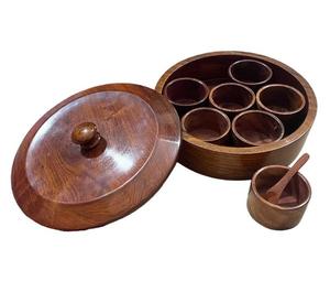 Boîte à épices en bois de couleur marron élégante, boîte à épices en bois avec Logo personnalisé, boîte à sel en métal, outils de cuisine en bois - Product Image 5