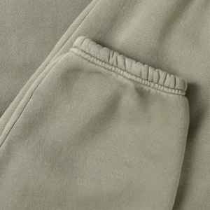 Pantalons de survêtement baggy à jambe droite en coton 100% de haute qualité, lavage à l'acide délavé personnalisé, style vintage, impression personnalisée pour hommes - Product Image 4