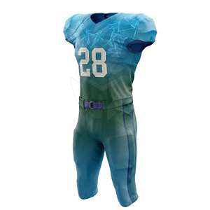 Uniforme de football américain léger, coupe confortable, tissu à séchage rapide, parfait pour les athlètes, entraînements et matchs de compétition - Product Image 3