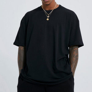 Venta al por mayor personalizada última camiseta de los hombres línea negra dibujada Rosa tallo impresión camiseta precio de fábrica algodón orgánico respetuoso con el medio ambiente camiseta - Product Image 3