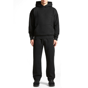 Vente en gros de vêtements décontractés pour hommes pour la course à pied survêtements/OEM surdimensionnés vintage délavés à l'acide ensembles de deux pièces pour hommes survêtements - Product Image 1