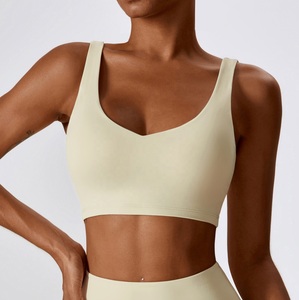 Womens Custom Logo 2 Pieces Active Wear Sexy Yoga Set Women Sports High Waist Yoga Set Gym <b>Leggings</b> Fitness Workout Custom logo - Product Image 3