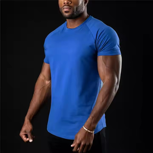 Camisetas de gimnasio para hombre de la mejor calidad, diseño de logotipo personalizado transpirable de gran tamaño en relieve 100% algodón, crea tu propio estilo - Product Image 5