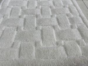 พรมปูพื้นขนแกะเนื้อนุ่มหรูหราทนทานทำด้วยมือแบบอินเดีย4000 GSM พรมปูพื้นที่ทันสมัยออกแบบได้ตามที่ต้องการ - Product Image 2