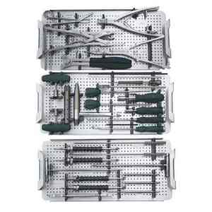 ชุดเครื่องมือตรึงกระดูกสันหลังแบบแมนนวลทำจากเหล็ก - Product Image 6