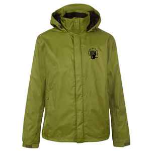 Chaqueta de lluvia de lona Formal personalizada para hombre, impermeable, transpirable, con cuello levantado, cortavientos, opción de impresión de soplo para invierno - Product Image 1