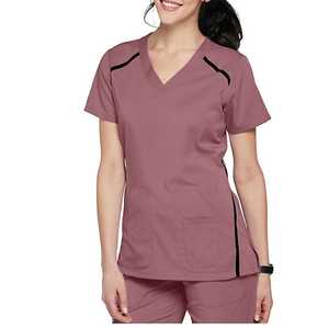 Nouvelle conception – Ensembles d'uniformes médicaux unisexes respirants et élégants en sergé de spandex pour hôpital, sublimation, manches courtes, pour infirmières - Product Image 3