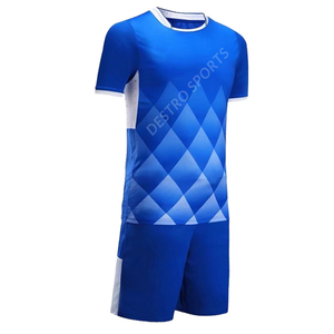 Maillot de football classique à col rond et manches courtes, séchage rapide, respirant, léger, tendance et très vendu - Product Image 4