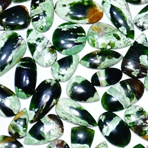 En gros Naturel Chrome Calcédoine Quartz Cabochon Belle Pierre Précieuse en Vrac pour la Fabrication de Bijoux Mix Forme Pierre Précieuse Naturelle - Product Image 5