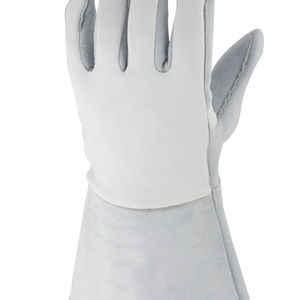 Best Manufacturing Full Finger Cowhide Leather Welding <b>Gloves</b> Heavy Duty Comfortable Hand Grips Protective Breathable Anti-Slip - Product Image 5