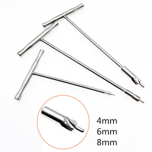 Foret manuel à fraiser les os Surgiright en acier inoxydable – Instruments chirurgicaux orthopédiques vétérinaires - Product Image 1
