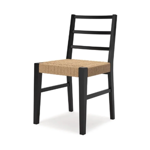 Isanti Modern Design Esszimmers tuhl aus Teak Mahagoni Suar Holz San Pierre Walnuss 0612472 für Apartment Esszimmer möbel - Product Image 4