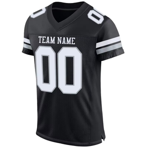 Maillot de football américain personnalisé streetwear pour hommes et femmes, design fans, broderie en mesh - Product Image 5