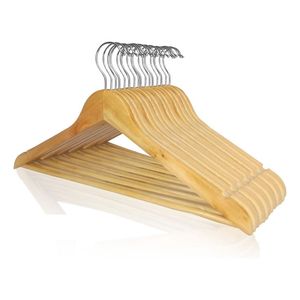 VOTRE BEAUTYFULL CHAUDE VENTE EN GROS CINTRES EN BOIS pour exposer des sacs à vêtements dans une armoire de cuisine ou - Product Image 6