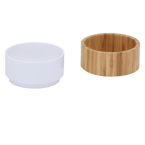 Tốt Nhất Bán Thuận Tiện Tre Tự Nhiên Vật Nuôi Bát Handmade Pet Bát Trung Chuyển Bán Buôn Từ Việt Nam Nhà Máy Giá Tốt Đẹp - Product Image 5