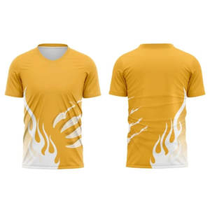 Vente chaude grande taille hommes Satin T-shirts Slim Fit Design avec sublimation respirante pour vêtements de sport - Product Image 1