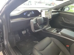 2021 Tesla โมเดลเอสลายสก๊อต SUV มอเตอร์ขับเคลื่อนคู่พวงมาลัยมัลติฟังก์ชั่นเบาะหนังที่นั่งด้านหลังรถมือสอง - Product Image 5