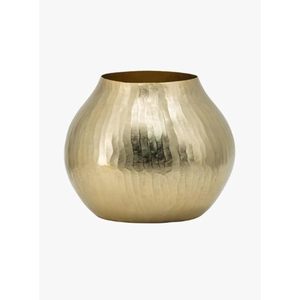 Vase à fleurs en fer martelé de style indien antique, design côtier, luxe, personnalisable, pour la décoration de la maison et les événements - Product Image 5