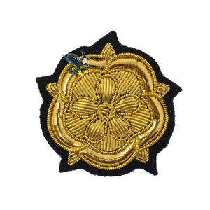 Insignes de fil de lingot de mode de haute qualité Patchs brodés personnalisés de qualité supérieure pour vêtements Nouveau design Qualité supérieure élevée - Product Image 5