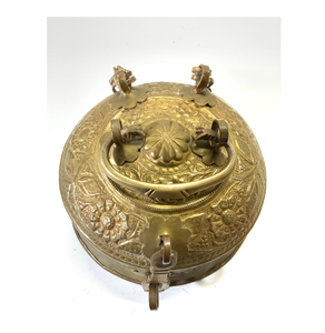 หม้อตุ๋นทองเหลืองหม้อร้อนหม้อหม้อทองเหลืองดีไซน์ใหม่ล่าสุดเครื่องใช้ในครัวดีไซน์แบบมอร์เดน - Product Image 3