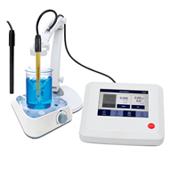 Analyseur d'eau multi-paramètres PH Mètre Écran tactile Liquide pH ORP Machine de mesure de la conductivité