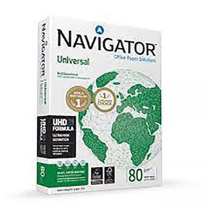 Navigator Universal White <b>Copier</b> <b>Paper</b> A4 80gsm Box 5 Reams 2500 Copy Sheets - Product Image 4