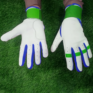 Gants de baseball personnalisés de haute qualité pour jeunes et adultes, gants de frappe en cuir de softball, au prix de gros - Product Image 1