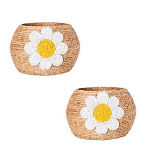 Hermosa Cesta de Jacinto de Agua, Cesto de Ropa Grande Hecho a Mano, Ideal para Uso Doméstico o en Hoteles, de Vietnam - Product Image 6