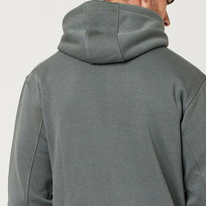 Custom Oversized Hoodie Jogger <b>Set</b> For Men Trendy Cargo Sweatpants Tracksuit Breathable Boxy Fit With Zipper & <b>Paint</b> Detail - Product Image 5