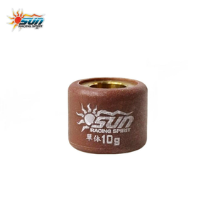 Rodillos de Peso SUN Racing BEAT/ICON Taiwan 16x13-10G de Latón/Ultra Resistentes al Desgaste para Scooter, Mejora de Actualización (6 PIEZAS/SET) - Product Image 2