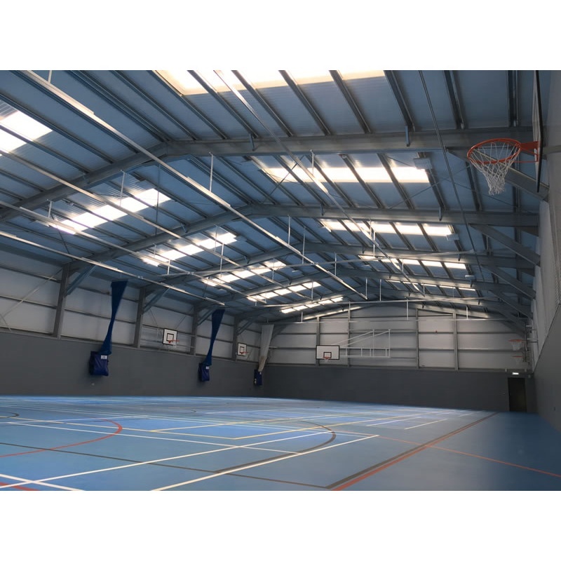 Large Span Prefabricated Gym Steel Structure