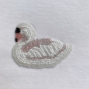 Nouveauté : porte-clés brodé de perles personnalisées et accessoires de sac en perles de rocaille, breloques de sac brodées à la main en perles de rocaille - Product Image 5
