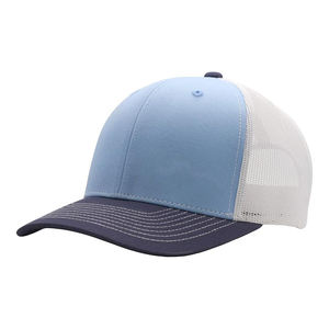 Casquette structurée de type camionneur en gros, profil haut personnalisé, panneau frontal en mousse, snapback réglable, dos en maille - Product Image 2
