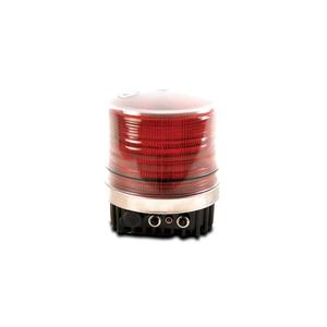 Lámpara de Advertencia Cilíndrica Vertex 102 Roja Origen Turquía - Product Image 1