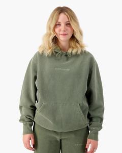 Sweat à capuche oversize en coton 100% avec logo personnalisé, lavage à l'acide, manches longues, streetwear, sweat à capuche pour homme et femme - Product Image 5