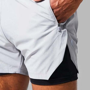 Top Selling Custom Made OEM Men's Athletic Sports Shorts Breathable Quick Dry <b>Drawstring</b> Closure High Quality Material - Product Image 2