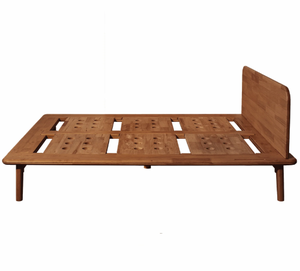 Solid Wood Bed <b>Frame</b> with Built-in Sleep Sensors - Product Image 1